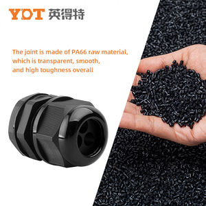 IP68 koruma seviyesi çift giriş <span class=keywords><strong>3</strong></span> & 4 delik naylon kablo rakorları su geçirmez düz delik gözenekli naylon kablo konektörü <span class=keywords><strong>2</strong></span> delik - Product Image 5