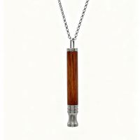 Inhalateur aromatique en forme de bâtonnet pour arrêter de fumer, aide à la respiration et à la méditation, dispositif de collier en bois pour la santé, durée de conservation de 3 ans, CN