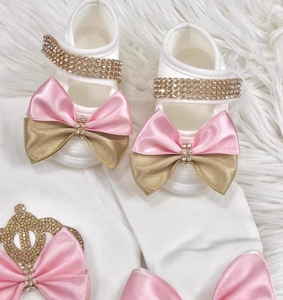 Ensemble cadeau quatre pièces pour nouveau-né d'un mois, garçons et filles, body, barboteuse, combinaison, style européen américain - Product Image 2