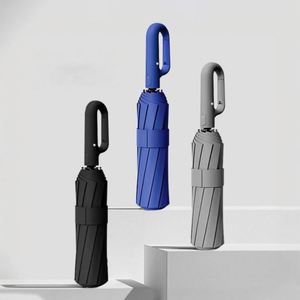 Wholesale <b>Cheap</b> High Quality Hot Sale Promotional 3 Folding Light Weight Umbrella with Custom Logo - Product Image 4