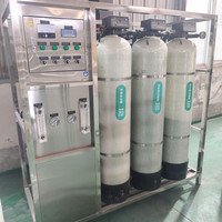 Système d'osmose inverse EDI/DI pour usine d'eau minérale mini RO de 1000 L/h avec électrodialyse et système UV