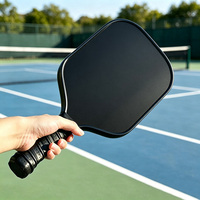 Raquette de pickleball en fibre de carbone T700, noyau en nid d'abeille léger, raquette de pickleball pour entraînement et loisirs en extérieur et en intérieur