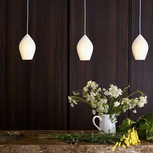 Lustre moderne japonais en céramique et cristal style français <span class=keywords><strong>Bauhaus</strong></span> pour salon chambre étude lampe design créative simple - Product Image 4