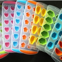 Moule à glace A1219 écologique en plastique et métal, créatif, pour la fabrication de glaçons à domicile et la présentation de fruits