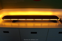 Superflache LED-Warnleuchte 23/41/47/59 Zoll ECE R65 SAE J845 Notfall-Lichtbalken Bernsteinfarbenes Stroboskop-Licht für LKW und Fahrzeuge