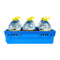 Caisses à pain en plastique empilables, caisses à pain en plastique de qualité alimentaire, caisses de rangement en plastique ventilées