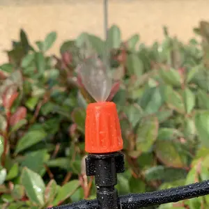 ME31 6 mm Sprinkler Adjustable Orange Atomization Nozzle Sprayer DIY Micro Drip Irrigation Atomizing