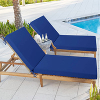 Matelas de relaxation moderne en mousse éponge pour l'extérieur, avec sangles, pour une personne, pour la plage et la piscine, pour le commerce transfrontalier