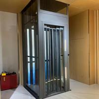 3m 6m 320kg 400kg Günstiger Kleiner Haus-Personenaufzug Hydraulischer Wohnhaus-Aufzug Traktionsaufzug zum Verkauf