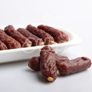 Private Label Ente Wurst Hund behandelt Lebensmittel OEM Lieferant Bestseller Hersteller Großhandel Kostenlose Probe Pet Treats Bulk - Product Image 3