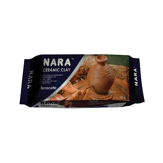 Doğal kil NARA seramik kil Terracotta 500g. Tayland toptan blok hava kuru doğal kil Premium kalite