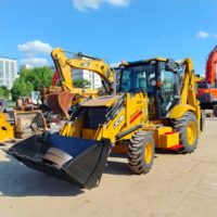 Harga Murah JCB 3CX 4WD Baru dan Bekas Sistem Hidrolik Stabil Backhoe Loader Bekas Berkualitas Tinggi untuk Pekerjaan Teknik