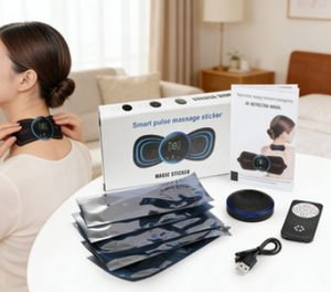 Multifunctional Mini Massage Stick Cervical Patch <b>Hot</b> & <b>Cold</b> <b>Packs</b> Portable for Home Use - Product Image 2