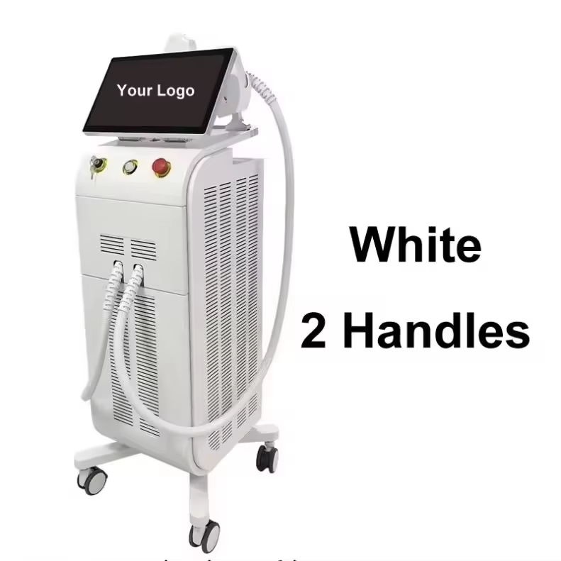 White with 2 handles