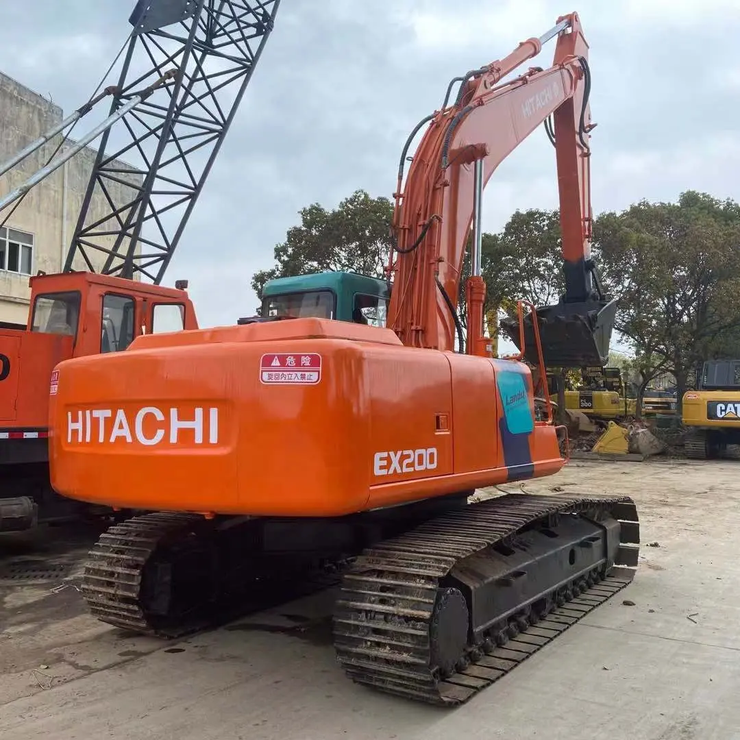 Fiat Hitachi Máy Xúc Sử Dụng Hitachi Ex100 Ex200 Máy Xúc