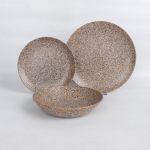 Vente chaude <span class=keywords><strong>Grès</strong></span> Couleur Glaçure <span class=keywords><strong>Vaisselle</strong></span> Céramique Assiettes Bol Tasses Ensembles De <span class=keywords><strong>Vaisselle</strong></span> 16 Pièces Porcelaine Service De Dîner - Product Image 2