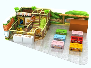 Equipo de Juegos Interior Personalizado Ecológico de Cuero PU Suave - Castillo Inflable, Piscina de Pelotas, Tobogán de Parque de Diversiones para Niños - Product Image 6