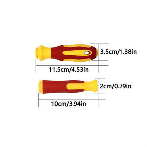 ชุดไขควงหัวแฉกหุ้มฉนวน 10 ชิ้น ขายดีข้ามพรมแดน สำหรับช่างไฟฟ้าและช่างซ่อมในครัวเรือน - Product Image 3