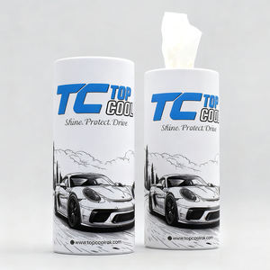 Boîte d'emballage cylindrique ronde biodégradable en papier de soie avec logo personnalisé, tube de papier de soie pour voiture, pour la promotion d'activités automobiles - Product Image 4