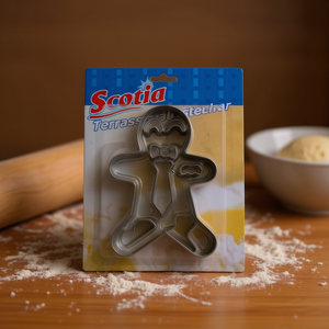 Scotia Gingerbread Man Cake Mold Metal Baking Tool For Cookies And Cakes 1 Pcs - Product Image 3