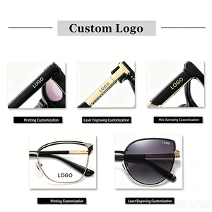 82278 <strong>Cat</strong>-Eye TR90 Frame New ultra Light Glasses Factory Simple and Versatile Women's CP <strong>Plug</strong>-in Anti Blue Light Glasses Frame - Product Image 6
