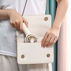 Ventilador USB Portátil de 3 Velocidades, Pequeño, Promocional, Recargable, Eléctrico, para Uso Personal, Estudiantes, Actividades al Aire Libre - Product Image 4