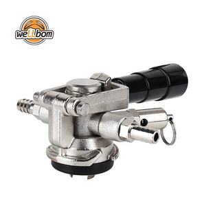 Coupleur <span class=keywords><strong>de</strong></span> <span class=keywords><strong>fût</strong></span> à <span class=keywords><strong>tête</strong></span> plate en acier inoxydable, 304, système européen Sankey (S), coupleur <span class=keywords><strong>de</strong></span> <span class=keywords><strong>Type</strong></span> S, vendu par unité - Product Image 1