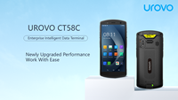 Terminal de Datos Móvil Industrial Android con NFC, Smartphone PDA Robusto CT58C, Sellado IP67, Batería de 5000 mAh