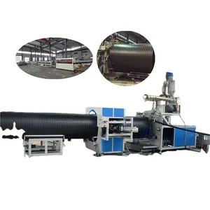 Plastic HDPE Hollow Wall Spiral Winding Pipe Extrusion Machine/HDPE Hollow Wall Winding Pipe Machine