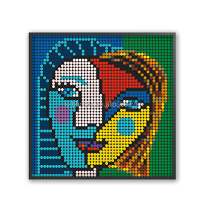 Set per Pixel Art 48x48 Punti, Piastrelle Rotonde o Quadrate, Arte Pixel di Pablo Picasso, Crea Meraviglie Blocco per Blocco - Product Image 1