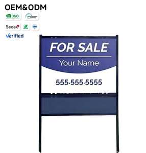 कस्टम मुद्रित पालतू जानवर थीम वाले आउटडोर संकेत व्यक्तिगत थोक छूट यार्ड साइन डॉग - Product Image 1