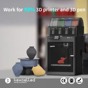 Filament Maker Kexcelled 3d Printing Snijden Plastic Staven Pla Filament Voor 3d Print Logo En Kleur Kan Worden Aangepast