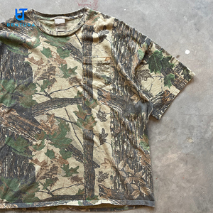 Fabricante personalizado Vintage Camuflagem T-shirt Caça <span class=keywords><strong>Camo</strong></span> Tee All Over Impressão Tee Tree Digital Impresso T <span class=keywords><strong>Shirts</strong></span> para Homens - Product Image 4