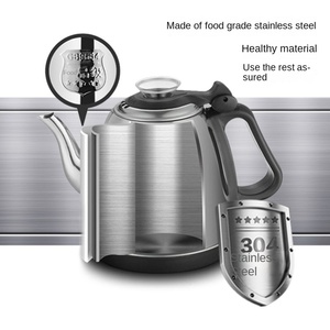 Dispensador Automático de Agua Caliente con Bomba, Hervidor Eléctrico de Acero Inoxidable, Tetera, Calentador, Olla para Cocinar Fideos y Pasta, 1.2L 1200W - Product Image 3