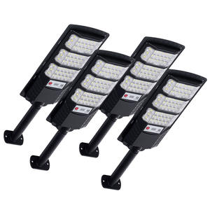 IP66 водонепроницаемый 200 Вт 300 Вт 400 Вт 500 Вт интегрированный ABS солнечный уличный свет для наружного использования в деревенских дорогах автостоянки - Product Image 1