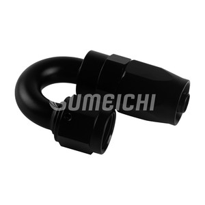 Tùy chỉnh nữ xoay 180 độ đen anodized AN4 an6 an8 AN10 <span class=keywords><strong>AN12</strong></span> AN16 AN20 nhôm một phụ kiện - Product Image 5