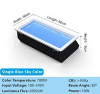 Plafonnier LED intelligent à lumière du soleil artificielle pour intérieur, faux puits de lumière Coelux, panneau lumineux ciel bleu nuageux, moderne, 2200K-10000K