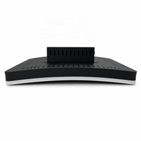 Monitor Táctil Curvo Tipo U de 27 Pulgadas con Luz LED Halo, Pantalla Táctil Capacitiva PCAP para Máquinas de Juegos de Habilidad y Arcade