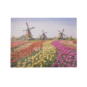 Hình Ảnh Và Hình Ảnh Tùy Chỉnh Câu Đố Tùy Chỉnh MOQ Thấp Chấp Nhận Được 500 Cái Câu Đố Giấy Trắng Câu Đố Ghép Hình Tùy Chỉnh - Product Image 4