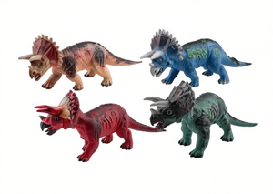 Figurines de dinosaures en plastique à l'échelle pour enfants de 7 à 12 ans, thème animaux, figurines de collection unisexes, articles finis - Product Image 1