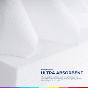 Personalized Custom Napkins with logo Wholesale Eco-friendly 2-ply Tissue <b>Paper</b> Napkins Virgin Wood Pulp Serviettes De Tables - Product Image 5