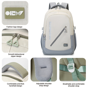 HAIBOWY <span class=keywords><strong>Zaino</strong></span> da Viaggio all'Ingrosso con Logo Personalizzato OEM, Classico e <span class=keywords><strong>Casual</strong></span>, Zaini Sportivi per Uomo e <span class=keywords><strong>Donna</strong></span> - Product Image 2