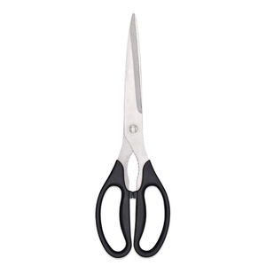 Stainless Steel Kitchen Scissors 8 <b>In</b> Black Blade For Cutting <b>Chicken</b> Steak Barbecue Use - Product Image 5