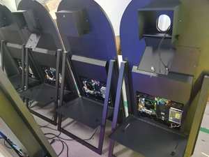 Nouveauté <span class=keywords><strong>70</strong></span> pouces ovale miroir photomaton miroir verre selfie stand pour événement de fête - Product Image 3