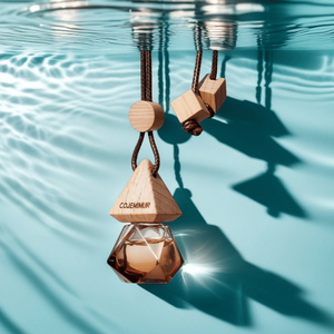 ตัวกระจายน้ำหอมในรถยนต์ระดับไฮเอนด์พร้อมการตกแต่งจี้<span class=keywords><strong>น้ำหอม</strong></span>แบบคงทน - Product Image 1