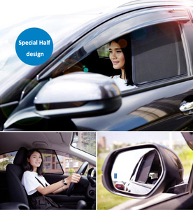 Sombrilla de malla de fábrica de 6 uds., parasol de ventana de coche de lujo, Cortinas Magnéticas para coche, ventana plegable para <span class=keywords><strong>Toyota</strong></span> <span class=keywords><strong>Prado</strong></span> 120 <span class=keywords><strong>2006</strong></span> - Product Image 3