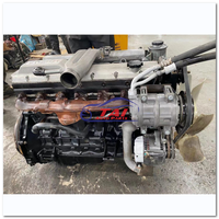 Motor diésel original usado de 1HZ con caja de cambios para Toyota Land Cruiser y Coster Bus