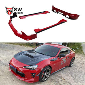 ชุดบอดี้สำหรับ Toyota GT86 ABS วัสดุด้านหน้าขอบหลังแผ่นกระจายแสงอะไหล่รถยนต์ดัดแปลง - Product Image 1