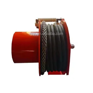 Large strength small size steel cable reel for gantry crane