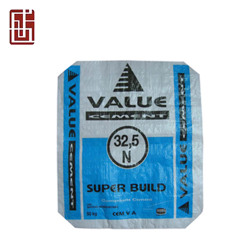 Taille personnalisée PP ciment lafarge engrais sac de valve du fond de bloc